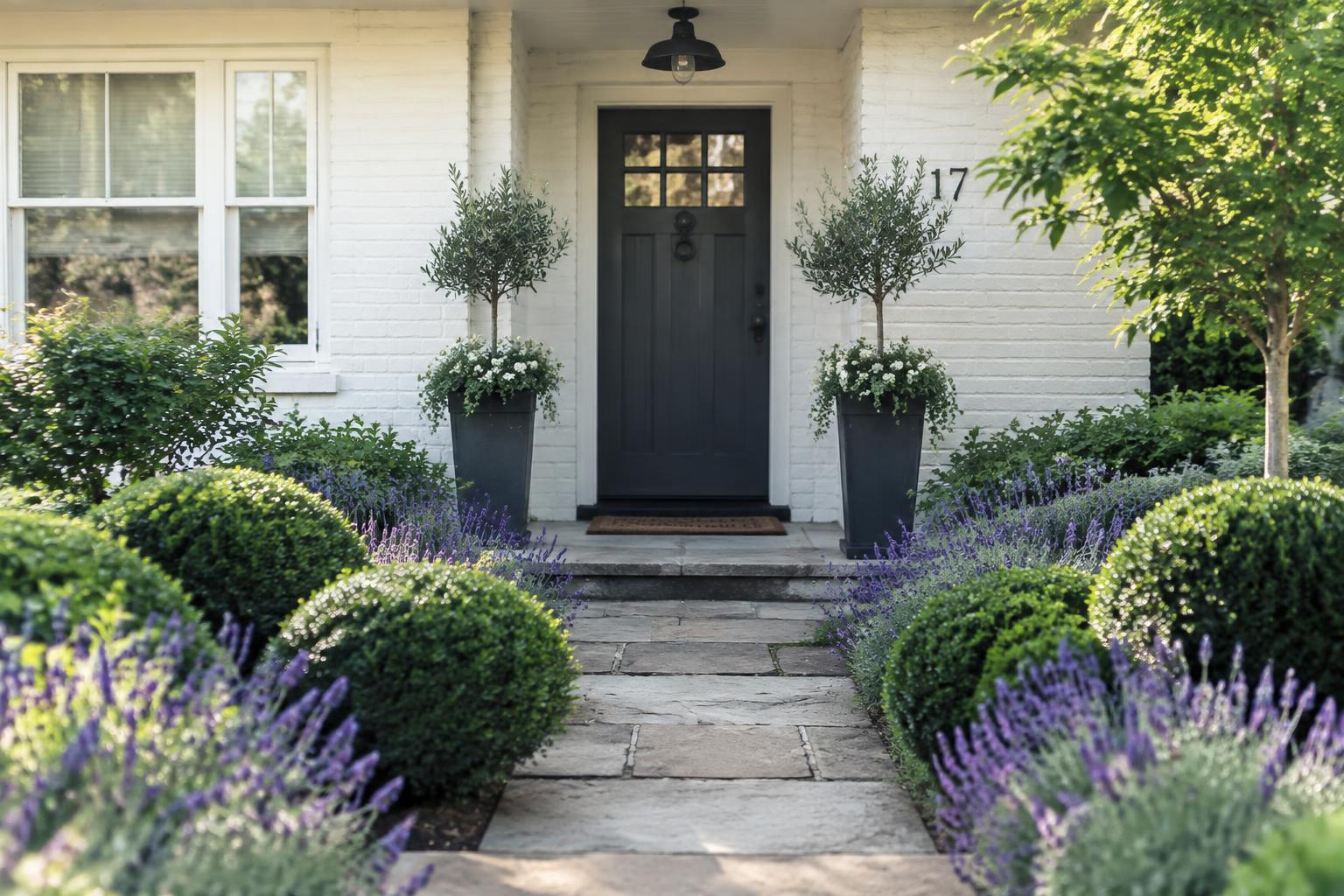 Small front garden details that make a beautiful first impression