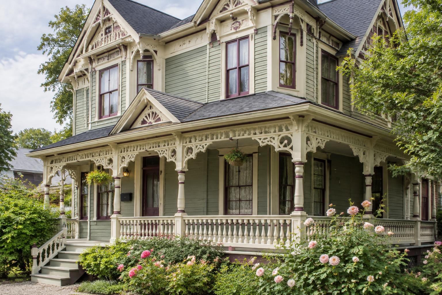 Victorian House Exterior Colors: How to Choose a Three-Color Palette